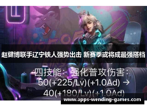 赵健博联手辽宁铁人强势出击 新赛季或将成最强搭档